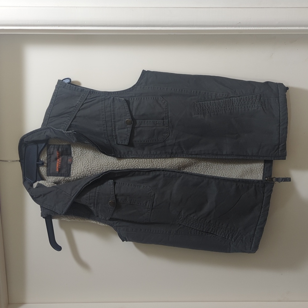Northwest Territory fleece-lined vest sz small